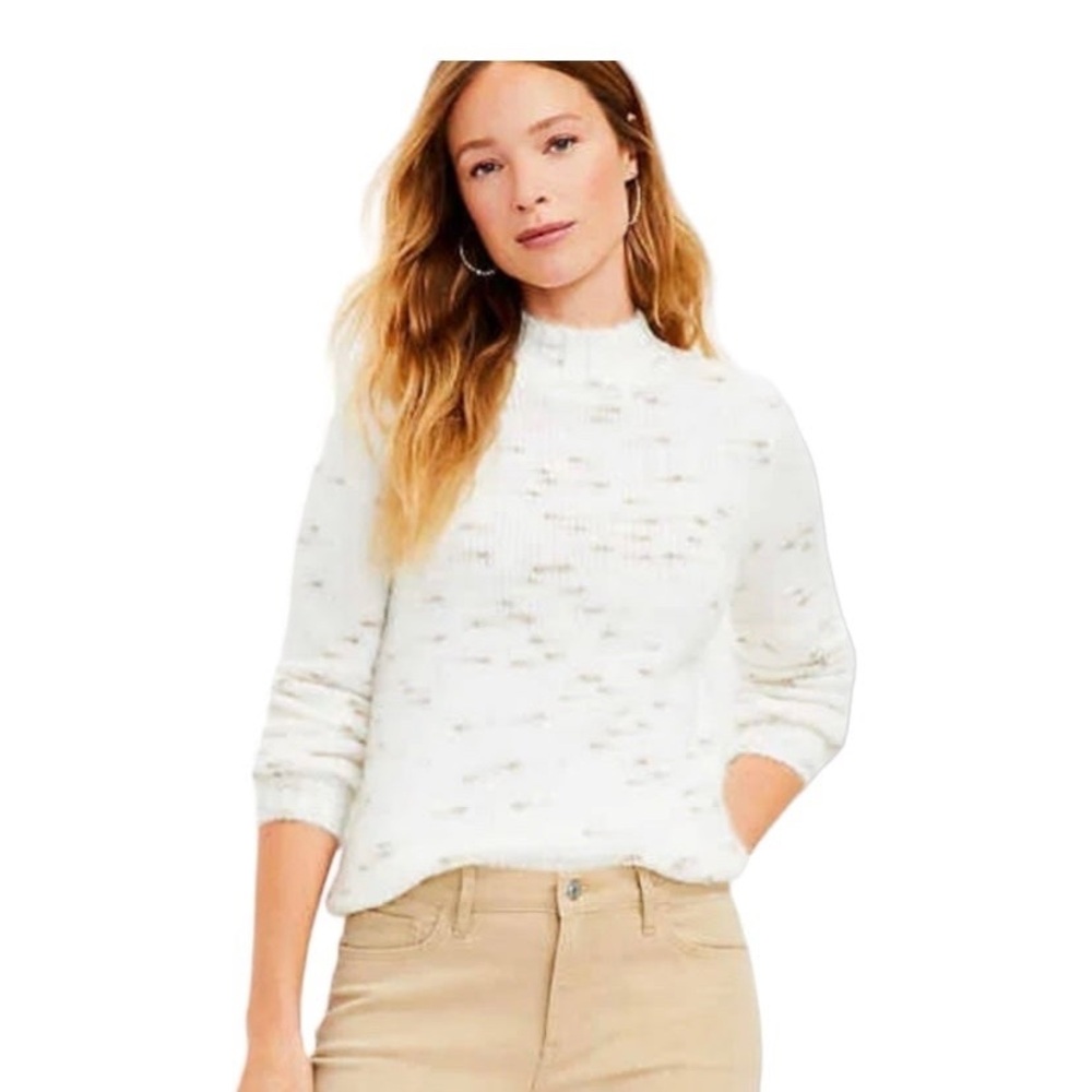 Loft Spacedye Turtle Neck Sweater. NWT medium